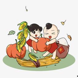 动漫胖娃娃吃瓜,胖娃娃的甜蜜瓜果盛宴