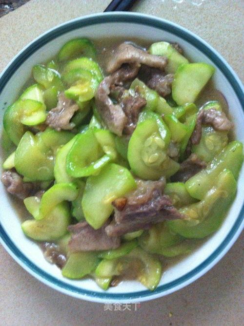 炒肉吃的瓜,美味佳肴尽在掌握